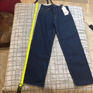 Zara Blue Boyfriend Jeans Classic Style